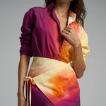 Mini Wrap Skirt Sunset - shopsigal