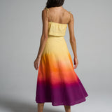 Wrap Circle Skirt Sunset - shopsigal