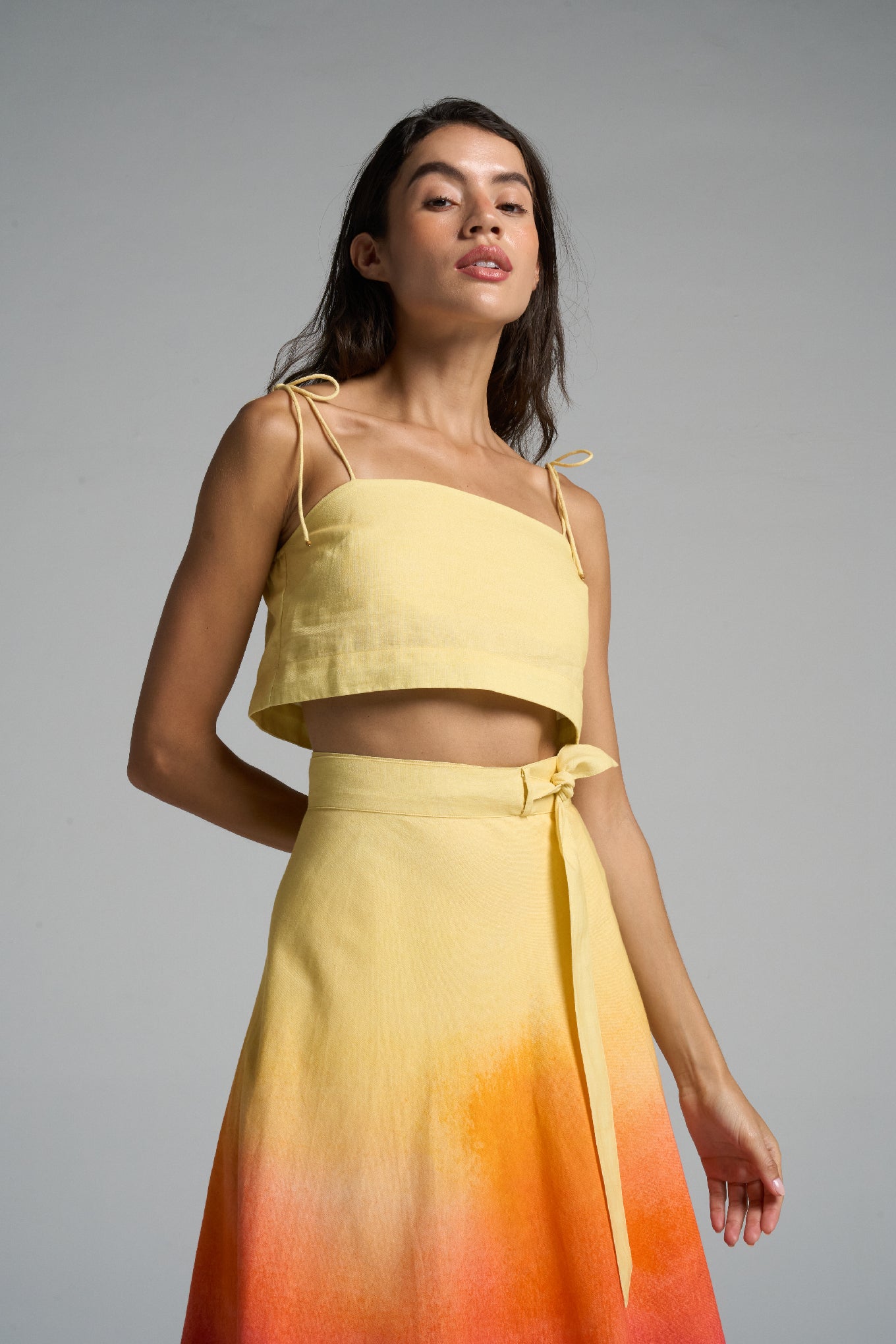 Tie Crop Top Sunset - shopsigal