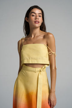 Tie Crop Top Sunset - shopsigal