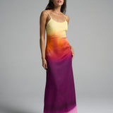 Long Slip Dress Sunset - shopsigal