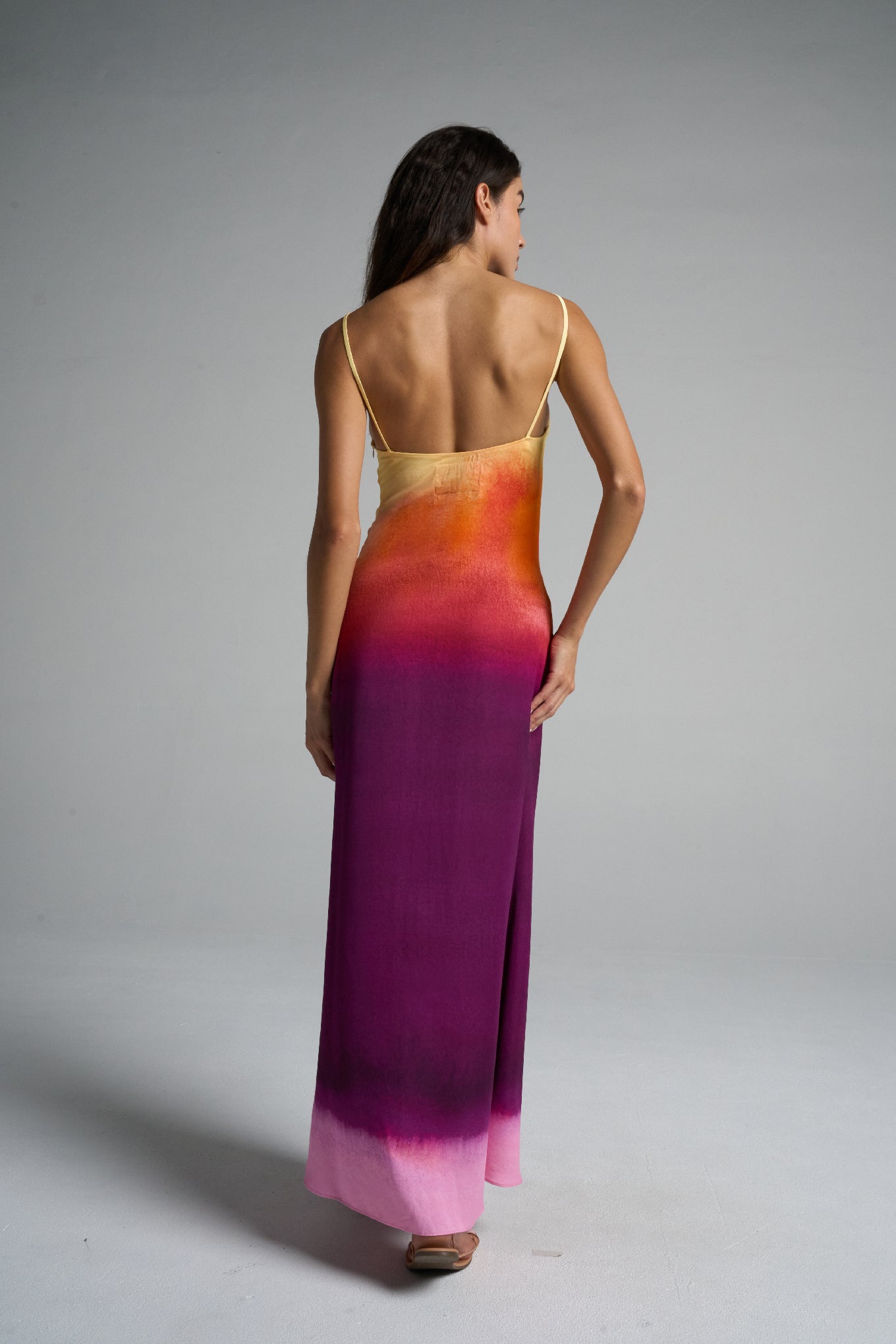 Long Slip Dress Sunset - shopsigal