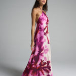 Maxi Halter Dress Algae - shopsigal