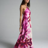 Maxi Halter Dress Algae - shopsigal