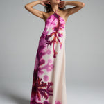 Maxi Halter Dress Algae - shopsigal