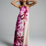 Maxi Halter Dress Algae - shopsigal