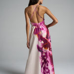 Maxi Halter Dress Algae - shopsigal