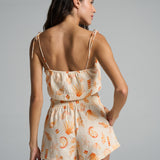 Everyday Shorts Paisley Peach - shopsigal