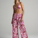 Slim Flared Pants Algae - shopsigal