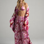 Slim Flared Pants Algae - shopsigal