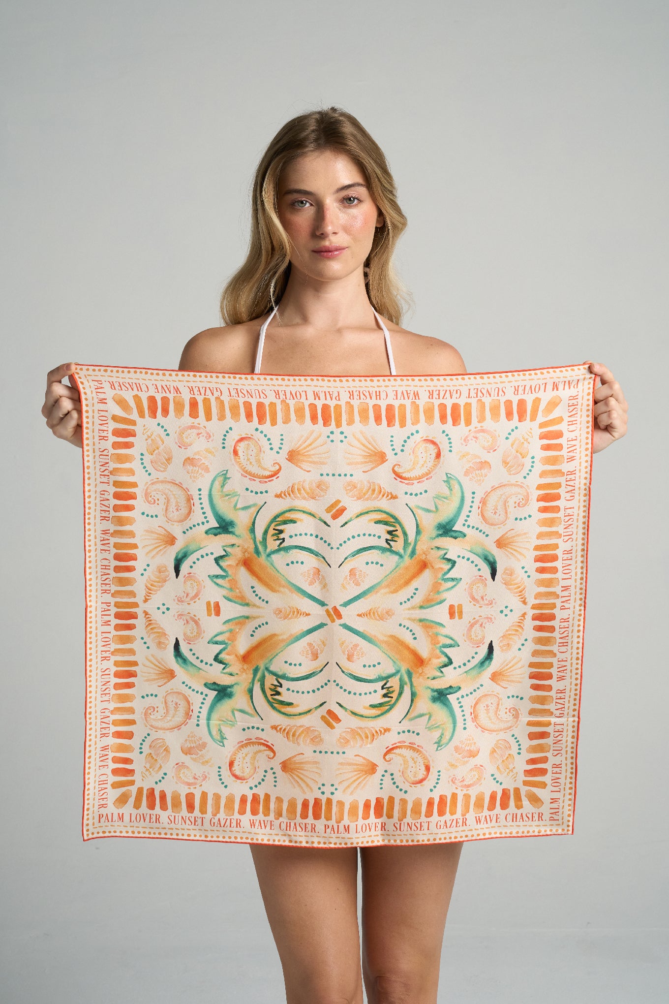 Bandana Scarf: Retro Palm - shopsigal