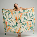 Sarong With Ties Retro Palm - shopsigal