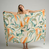 Sarong With Ties Retro Palm - shopsigal