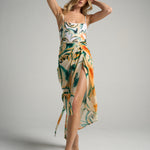 Sarong With Ties Retro Palm - shopsigal