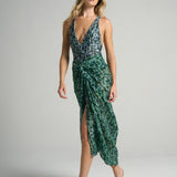 Sarong With Ties Croco - shopsigal