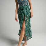 Sarong With Ties Croco - shopsigal