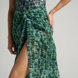Sarong With Ties Croco - shopsigal