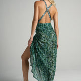Sarong With Ties Croco - shopsigal