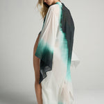 Bell Sleeve Kimono Green Ink - shopsigal
