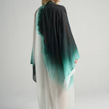 Bell Sleeve Kimono Green Ink - shopsigal