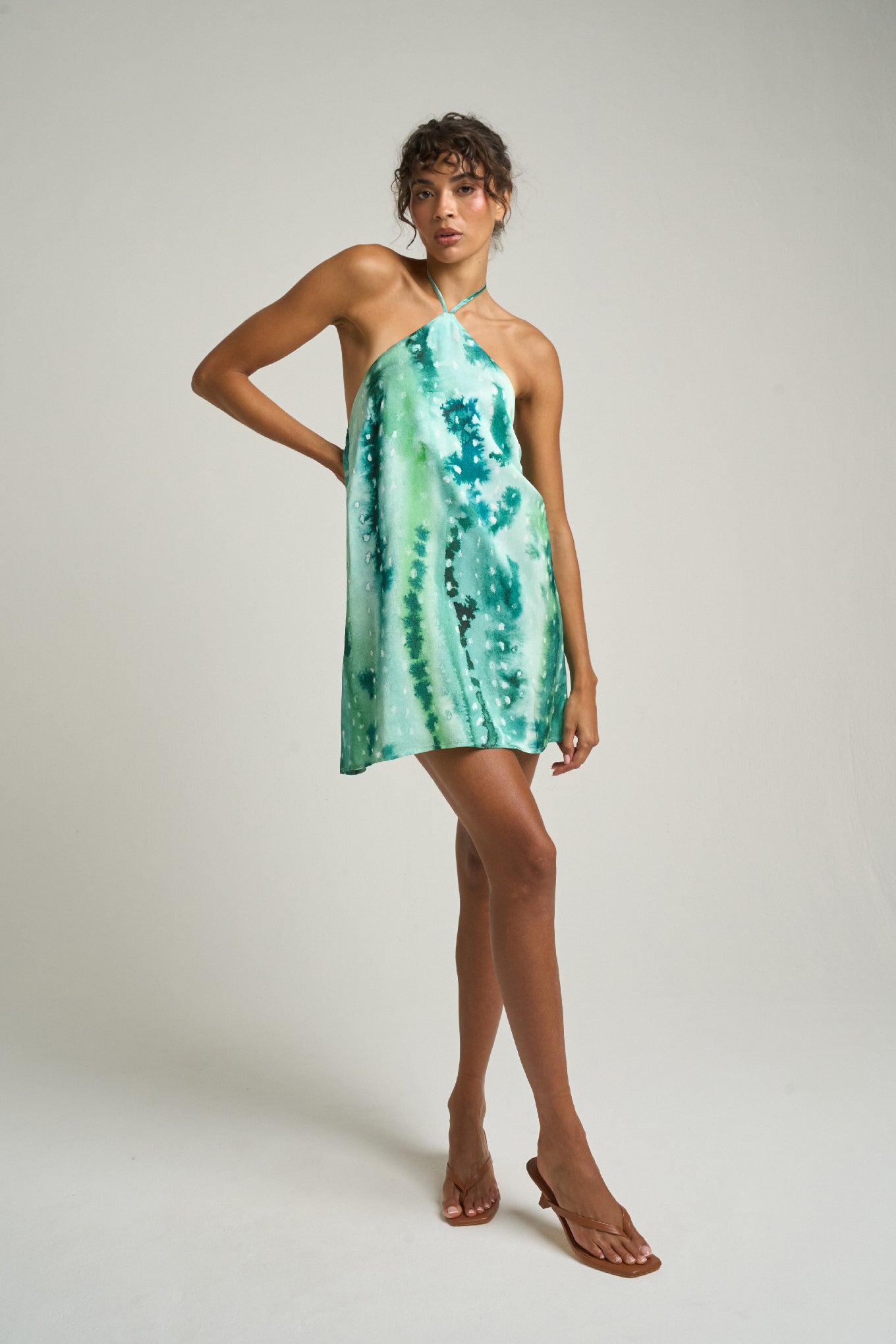 PRE ORDER: Mini Halter Dress Saguaro - shopsigal