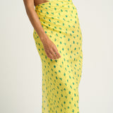 Sarong With Ties Cactus Yellow - shopsigal