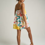 Mini Strappy Trapeze Dress Sol - shopsigal