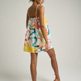 Mini Strappy Trapeze Dress Sol - shopsigal