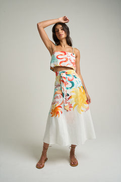 Wrap Circle Skirt Sol - shopsigal