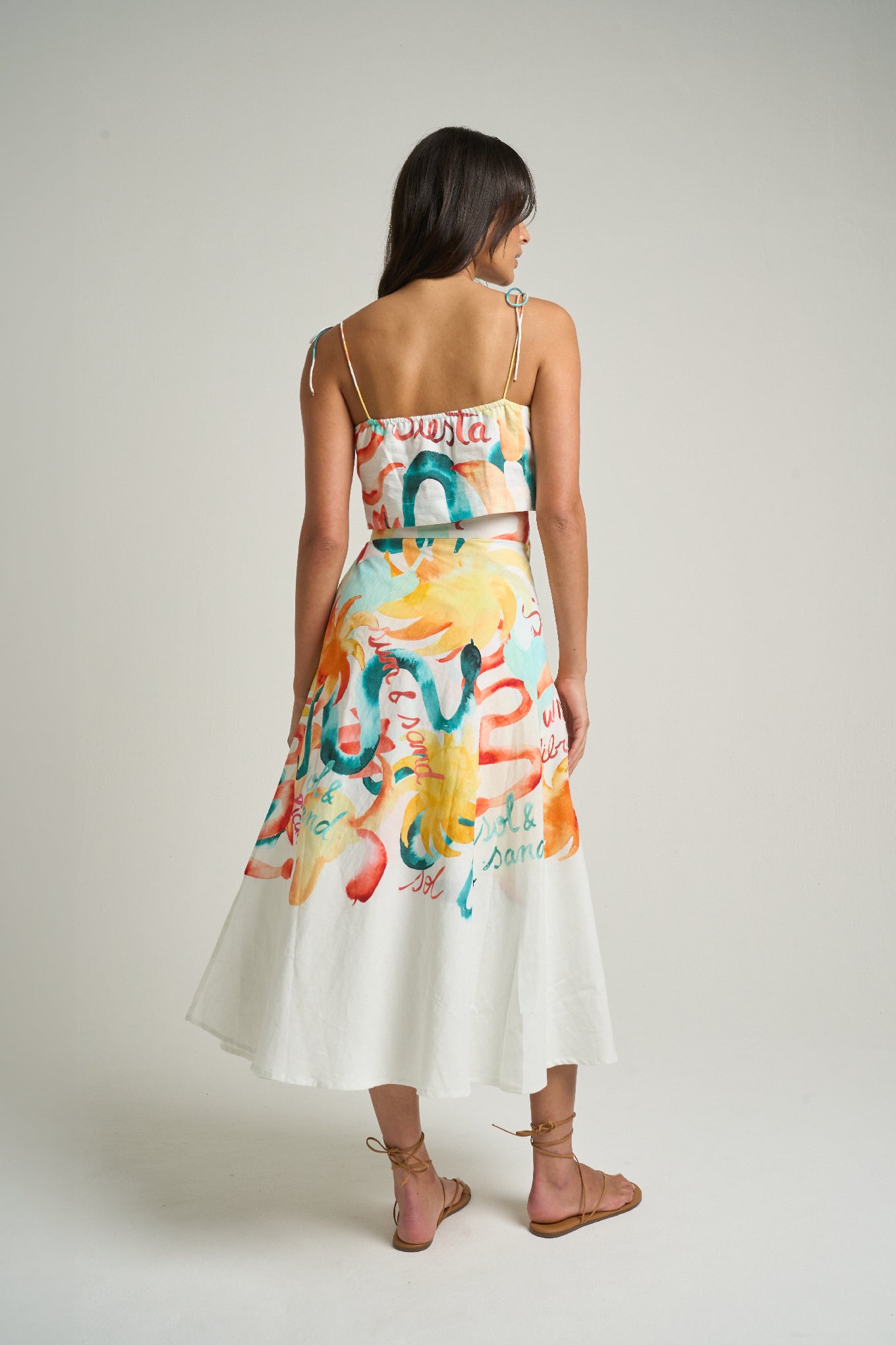 Wrap Circle Skirt Sol - shopsigal