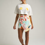 Crop Graphic Tee: Sol - shopsigal