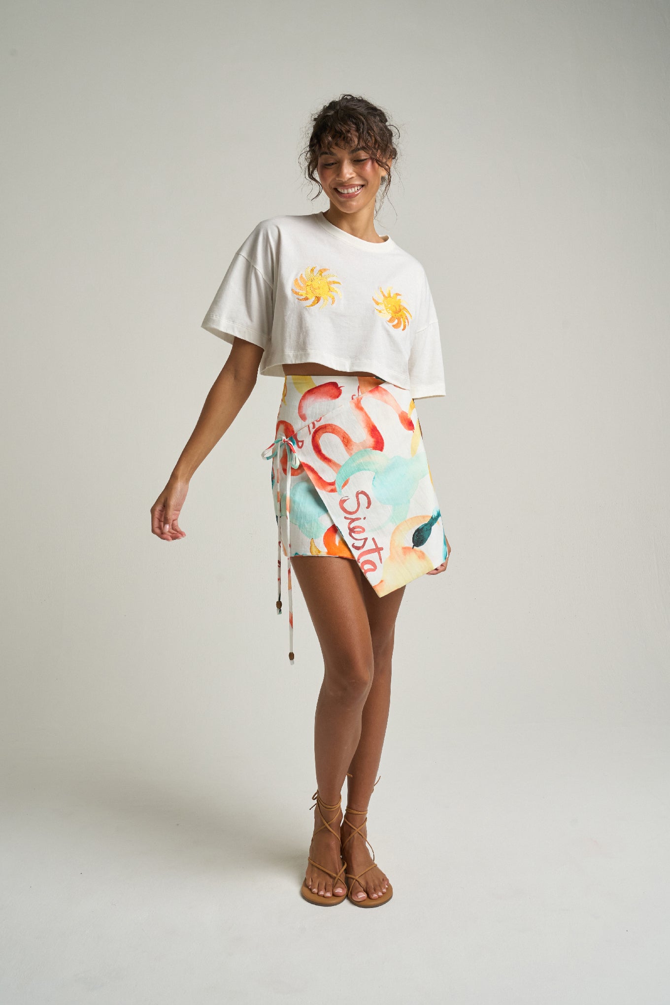 Mini Wrap Skirt Sol - shopsigal