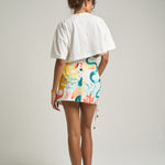 Crop Graphic Tee: Sol - shopsigal