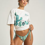 Oversized Graphic Tee: Cactee - shopsigal