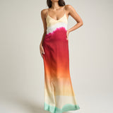 Long Tie Back Dress Earth - shopsigal