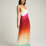 Long Tie Back Dress Earth - shopsigal