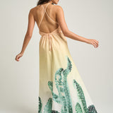 Maxi Halter Dress Cactee - shopsigal