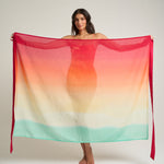 Sarong With Ties Earth - shopsigal