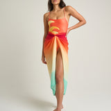 Sarong With Ties Earth - shopsigal