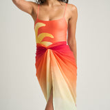 Sarong With Ties Earth - shopsigal