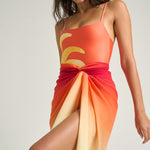 Sarong With Ties Earth - shopsigal