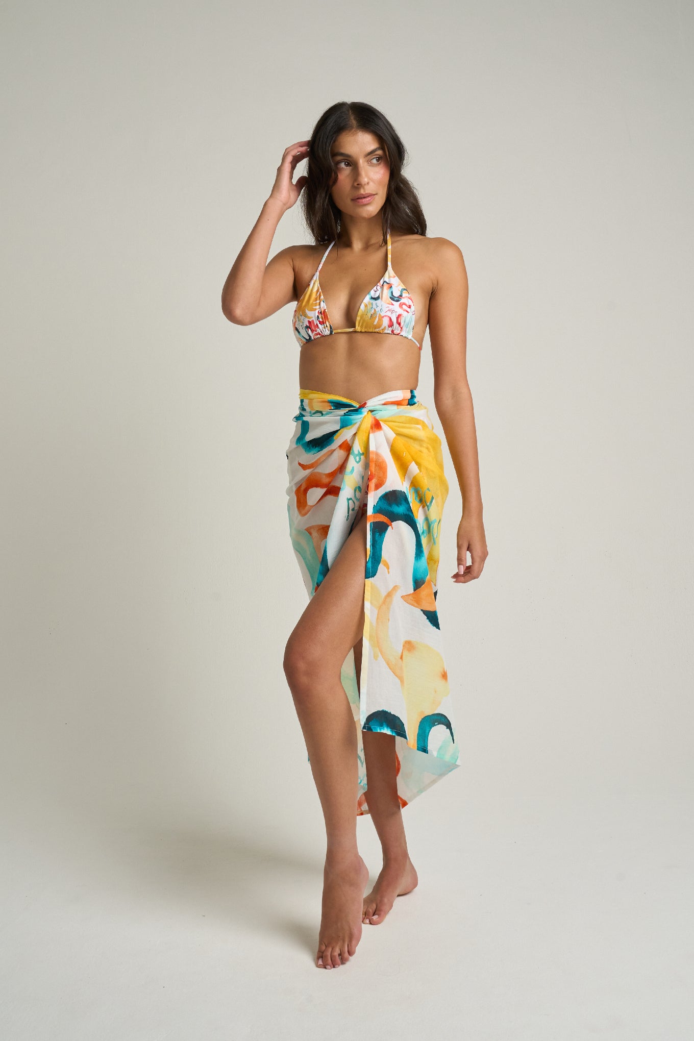 Sarong With Ties Sol - shopsigal