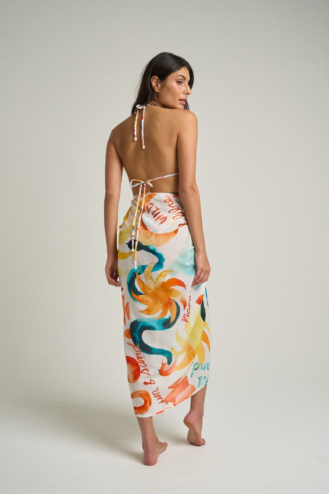 Sarong With Ties Sol - shopsigal