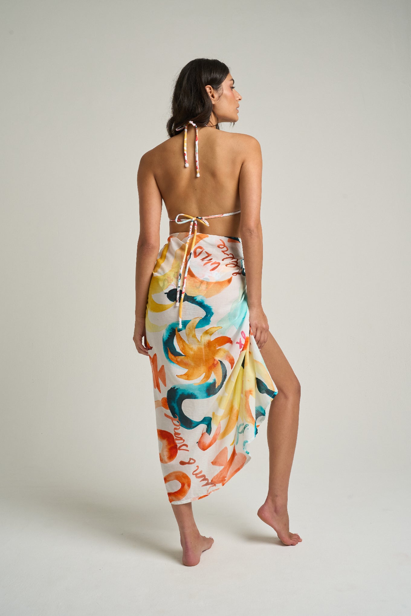 Sarong With Ties Sol - shopsigal