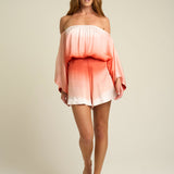 Flared Shorts Terracotta