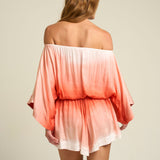 Off the Shoulder Top Terracotta