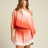 Off the Shoulder Top Terracotta