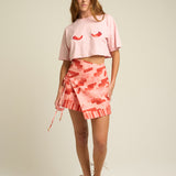 Crop Graphic Tee Chilies