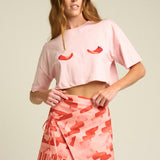 Crop Graphic Tee Chilies