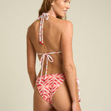 Reversible Tie Bikini Bottom Chilies Tribal